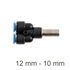Red. Insert Y-joint Pu 12mm - 10mm